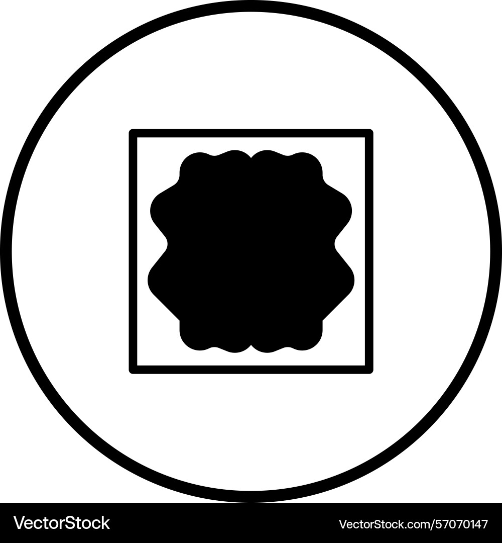 Abstract icon design featuring a unique shape Abstract icon design featuring a unique shape Vector Image