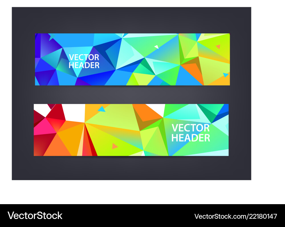 Abstract polygonal mosaic geometric triangular Abstract polygonal mosaic geometric triangular vector image