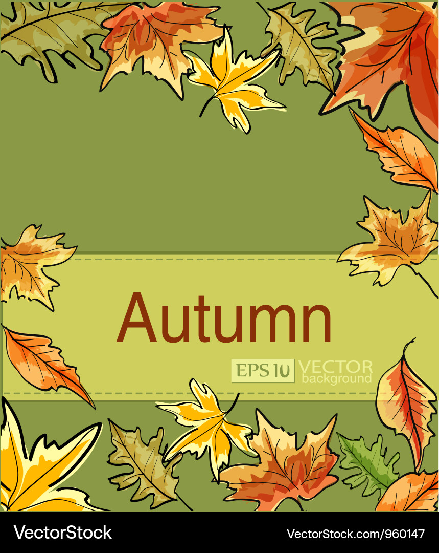 Autumn3 vs vector image