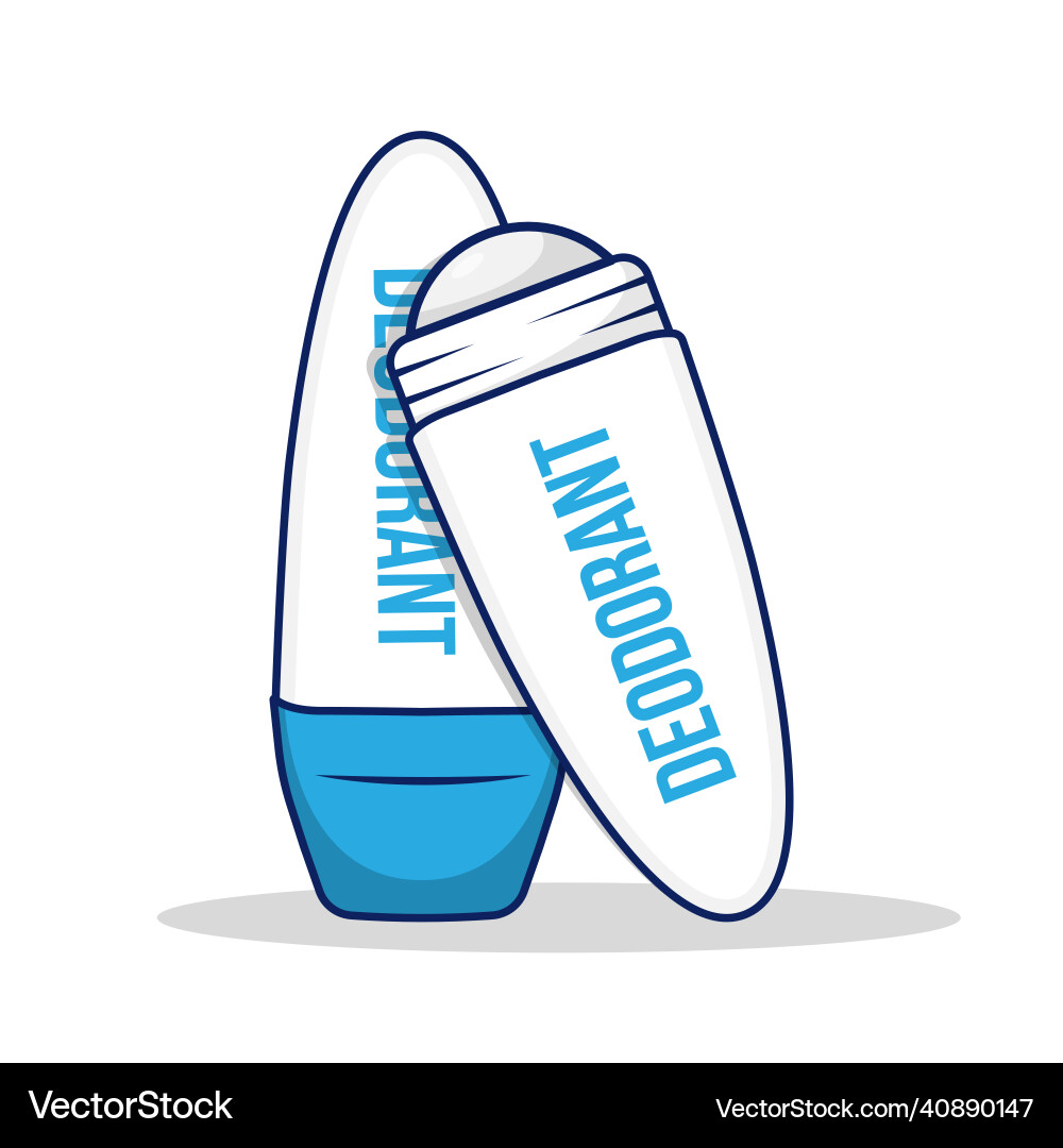 Deodorant icon on white background for web Deodorant icon on white background for web vector image