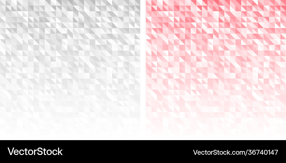 Geometric background set triangle pattern Geometric background set triangle pattern vector image