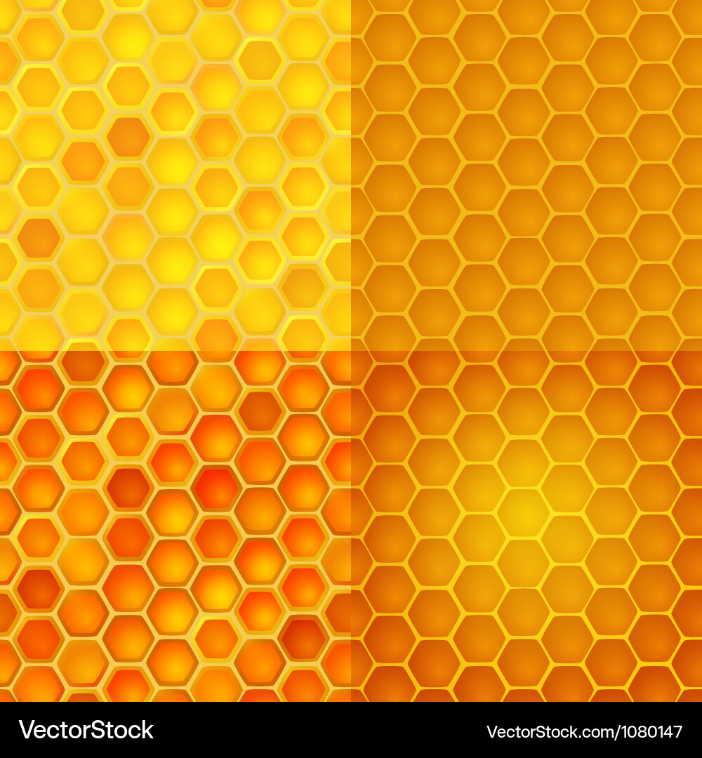 Honeycomb Pattern - Honeycomb vector image