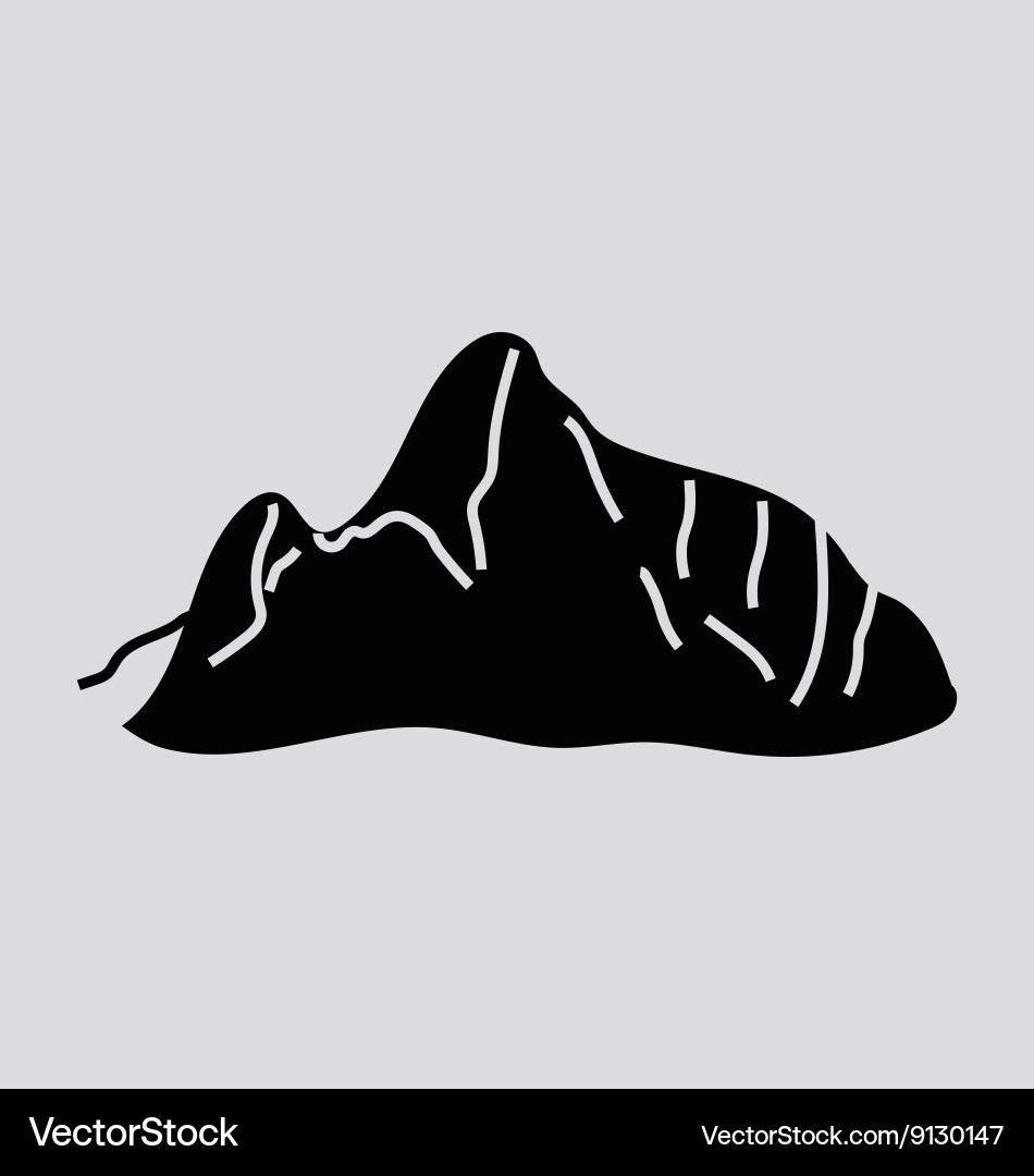 Machu Picchu Icon Vector Image