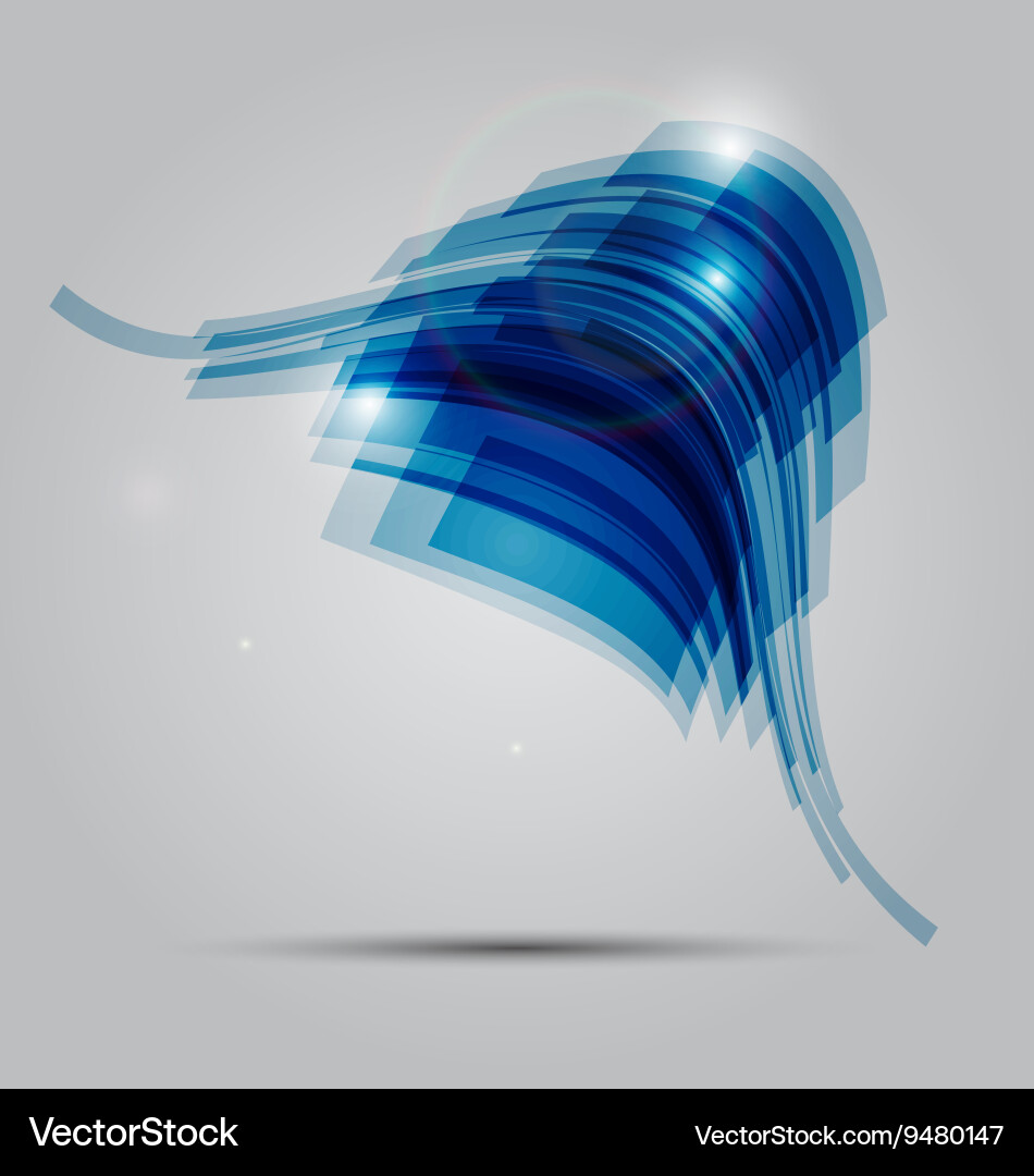 Moving colorful abstract background Vector Image
