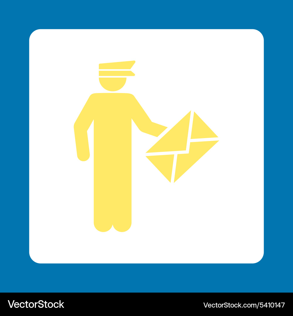 Postman icon Vector Image