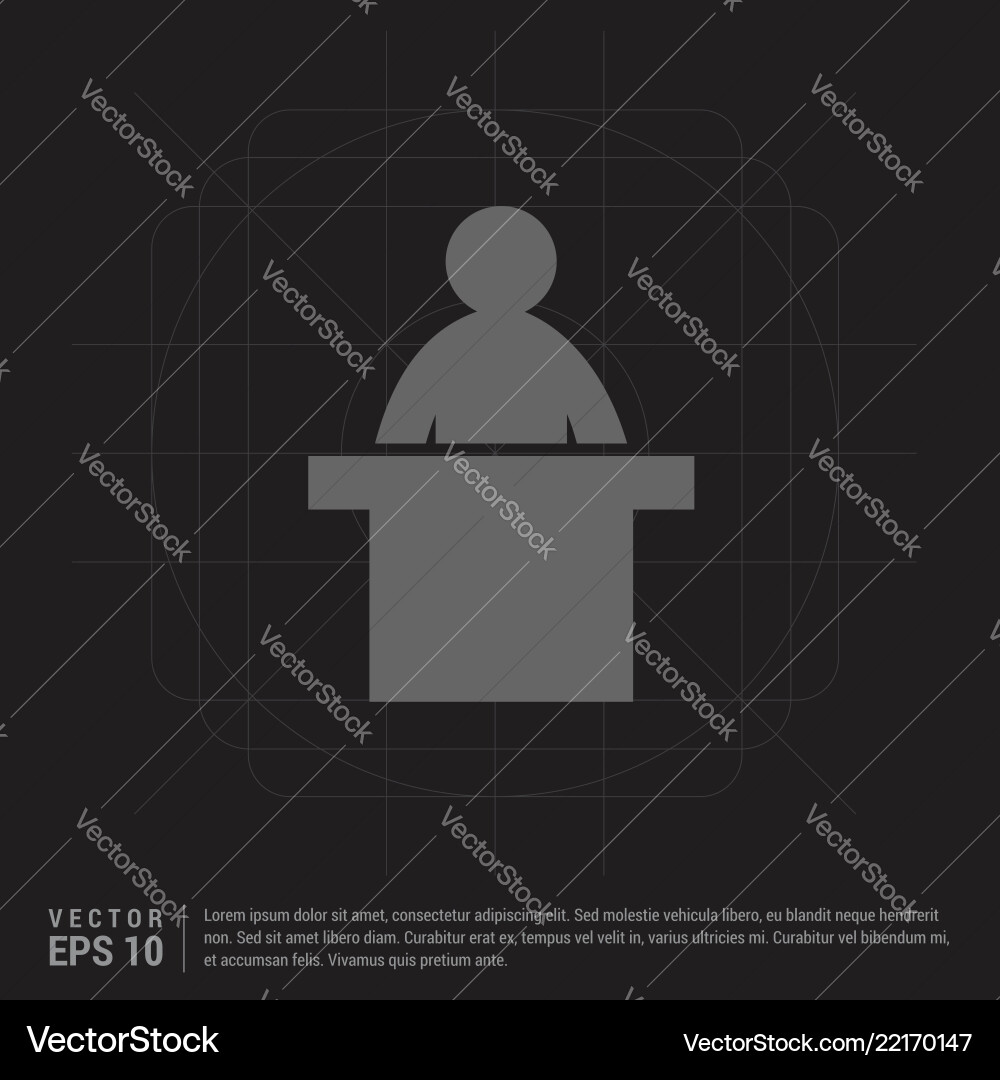 Presentation icon Presentation icon Vector Image