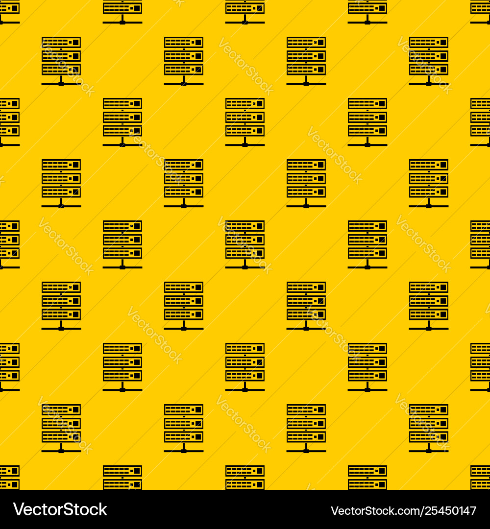 Servers pattern Servers pattern vector image