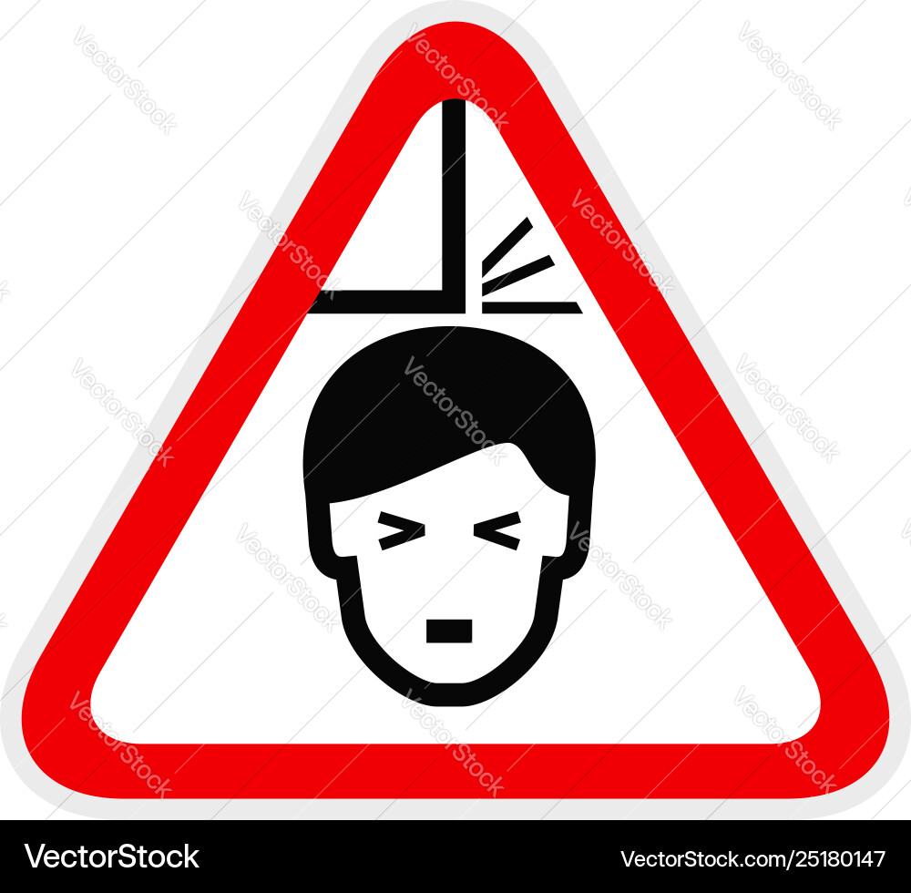 Triangular yellow warning hazard symbol Triangular yellow warning hazard symbol vector image