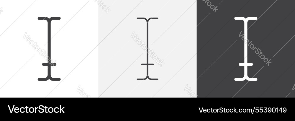 Cursor text icons graphics pack Vector Image