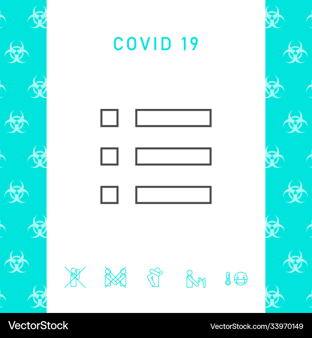 Menu navigation sandwich list - line icon vector image