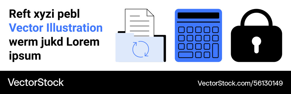 Secure file management with data synchronization Secure file management with data synchronization vector image