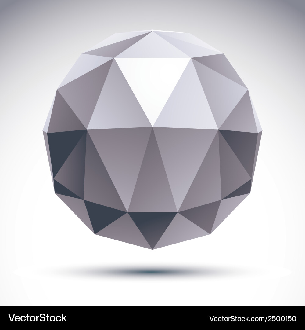 Abstrakte 3d Objekt Design Element Vorlage vektorbild