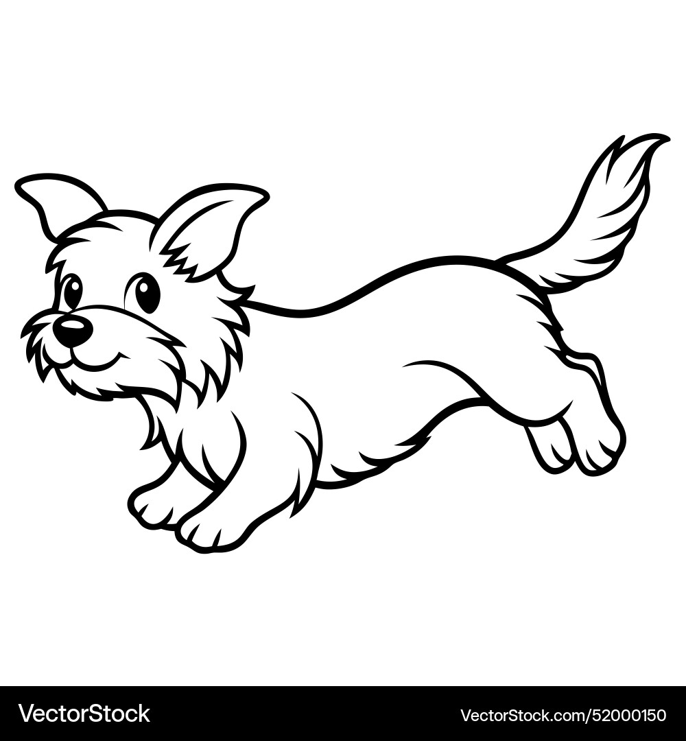 Cavapoo dog learns icon Vector Image