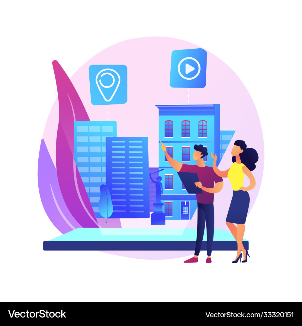 Interactive design visualization abstract concept Interactive design visualization abstract concept Vector Image