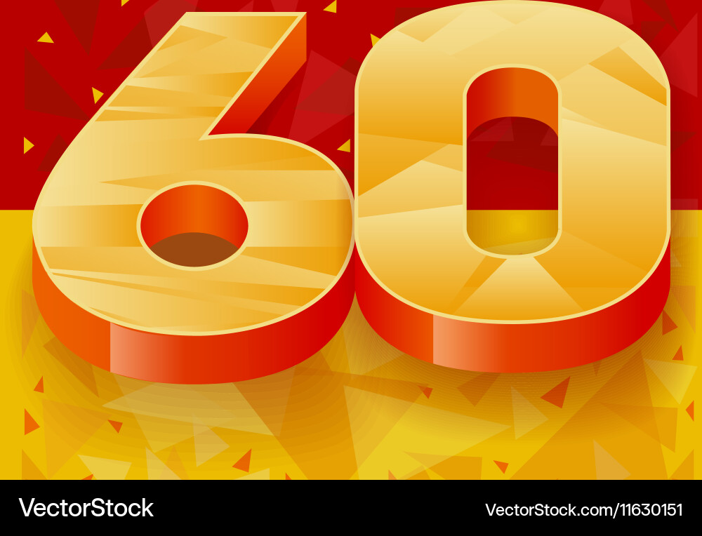 Pattern numbers for use in banner ads Vector Image
