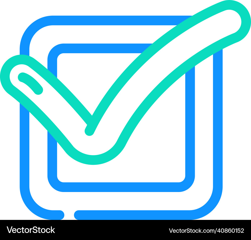 Check file color icon Check file color icon vector image