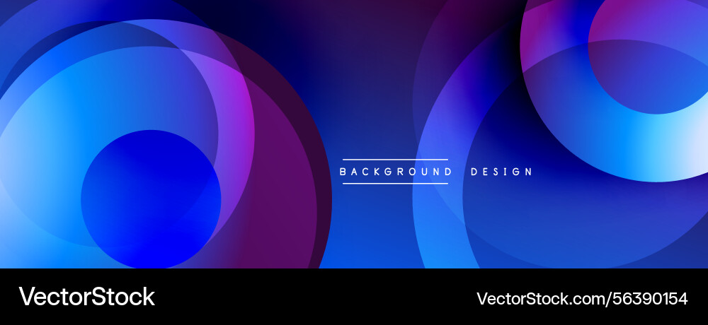 Abstract background features overlapping circles Abstract background features overlapping circles vector image