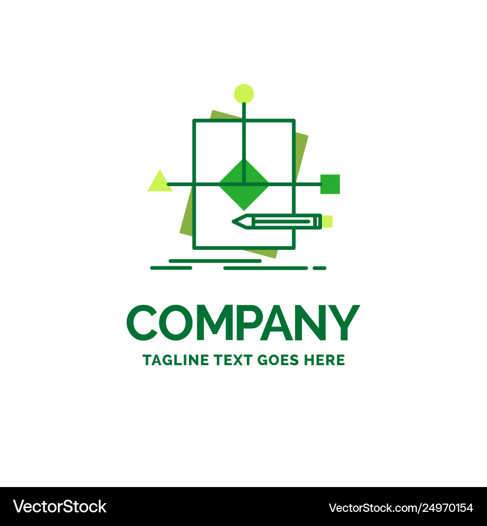 Algorithm business foretelling pattern plan flat Algorithm business foretelling pattern plan flat Vector Image
