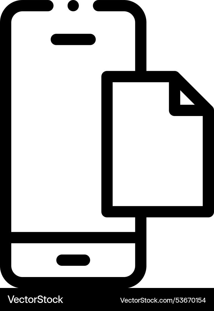 Datei-Symbol dünne lineare Stil Design isoliert Datei-Symbol dünne lineare Stil Design isoliert vektorbild
