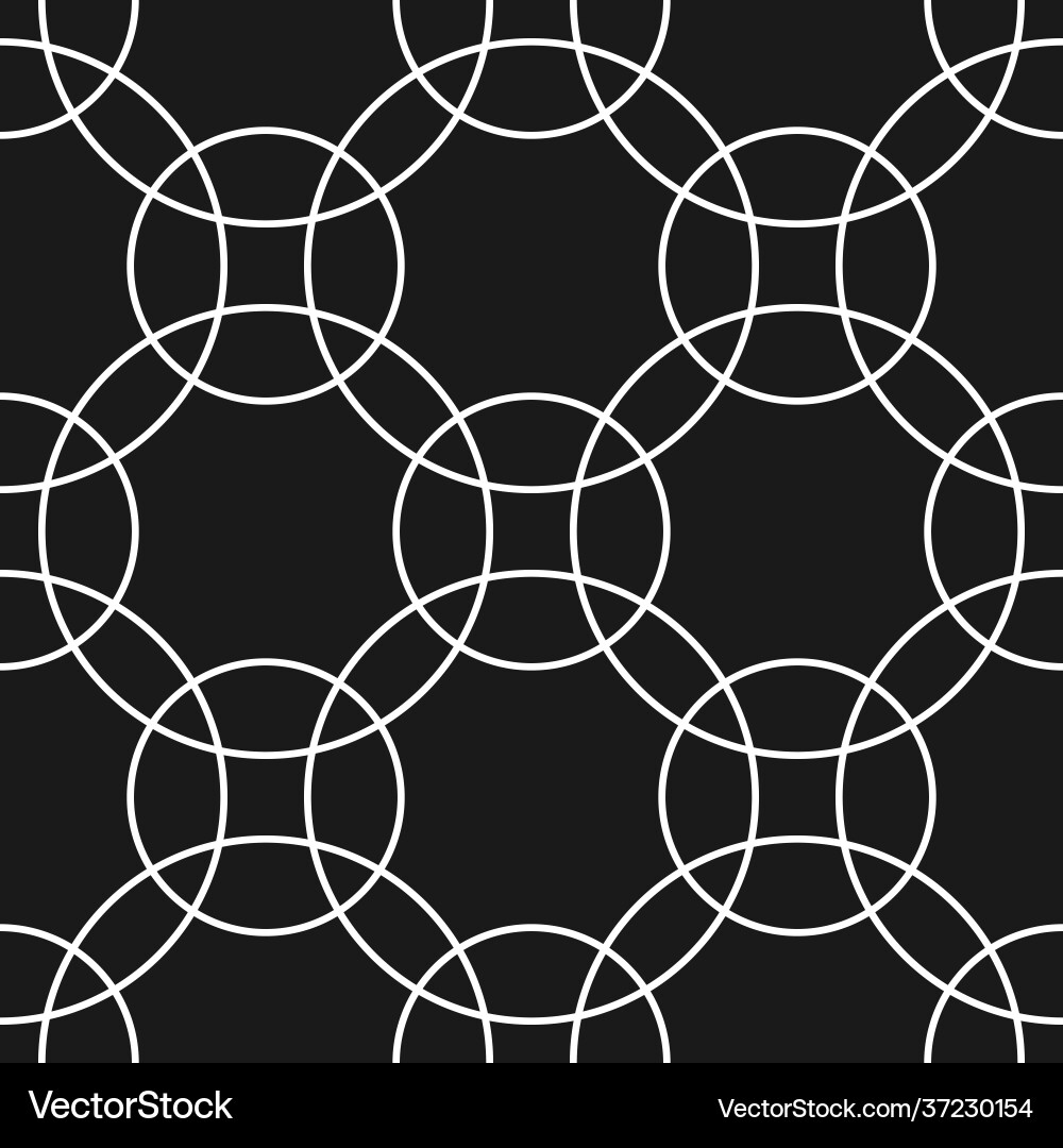 Seamless pattern with circles ovals Seamless pattern with circles ovals Vector Image