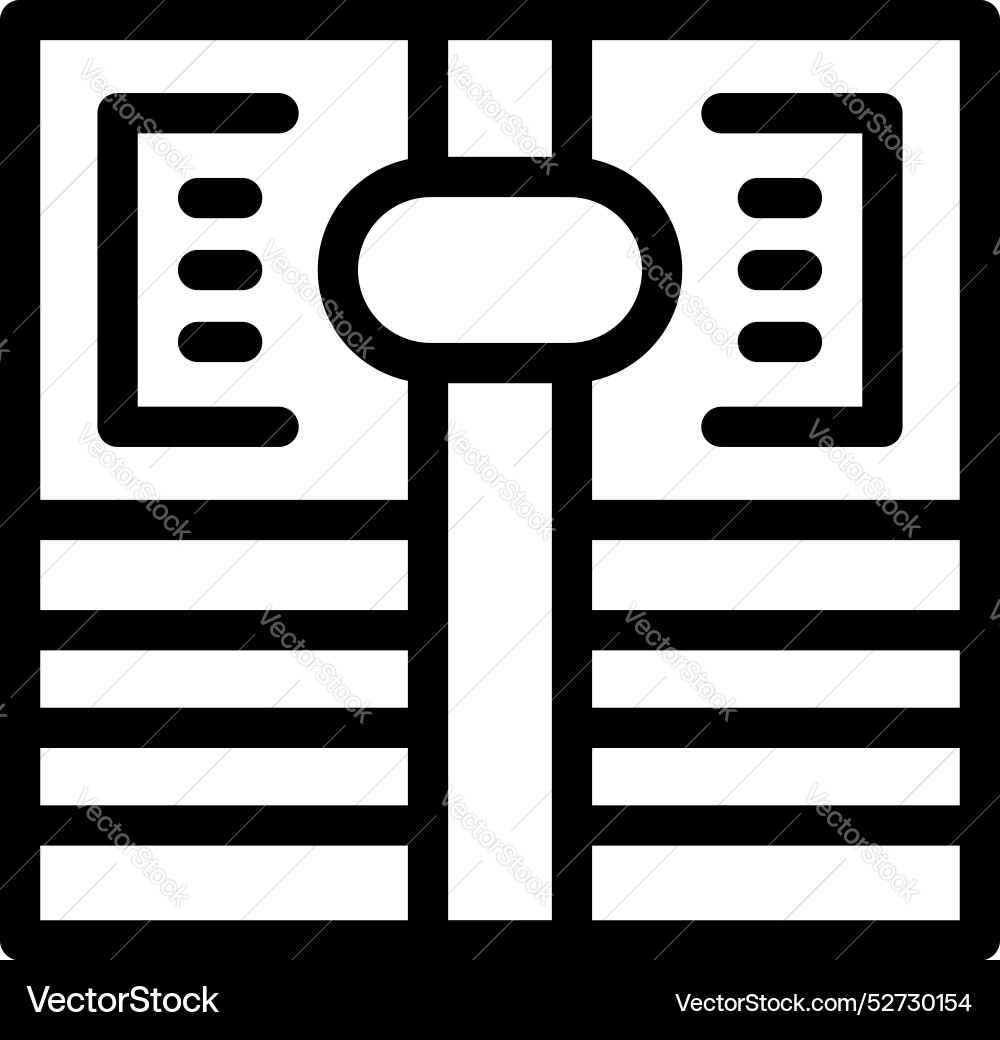 Server room network attached storage icon showing Server room network attached storage icon showing vector image