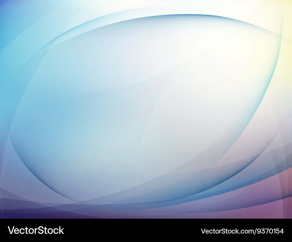 Smooth Blue Gradient Background Vector Image