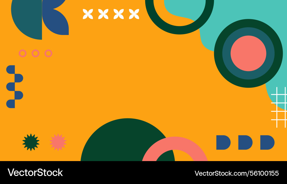 Abstract geometric pattern background Vector Image