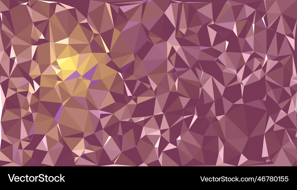Abstract polygonal background triangular vector image