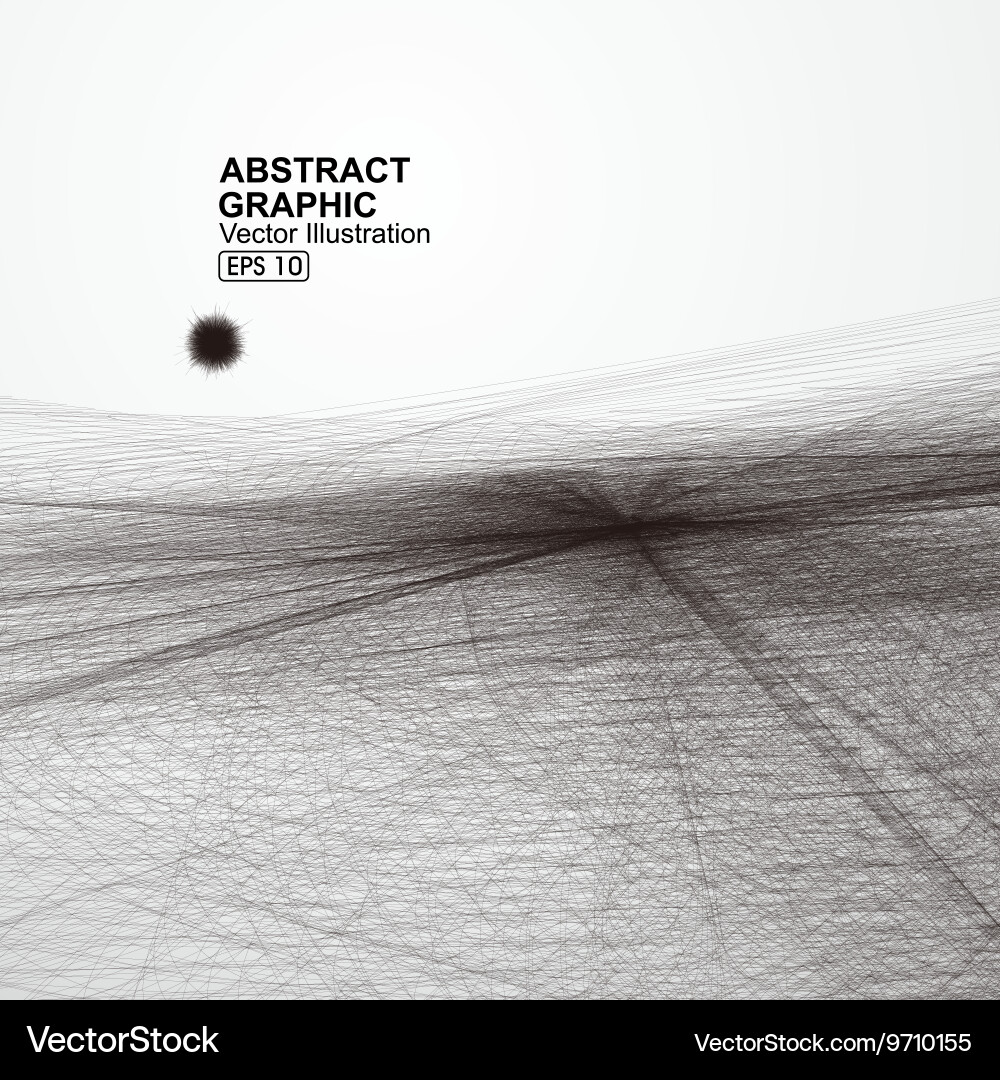 Dynamic Lines Composition vector image