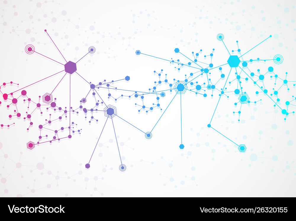 Geometric abstract background with connected line Geometric abstract background with connected line vector image