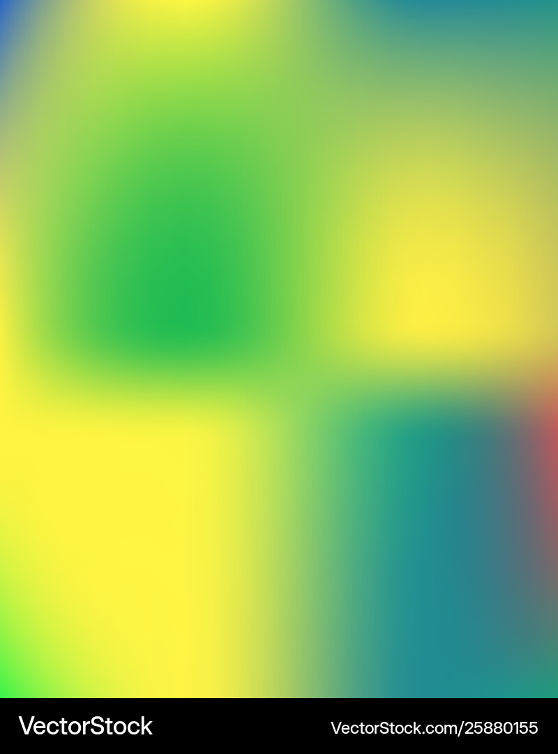 Gradient mesh painted in different colors vector image