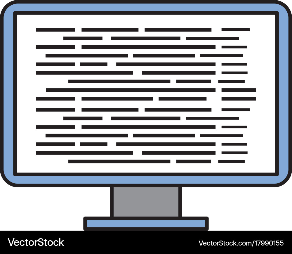 Programmierung und Codierung Konzept Website Entwicklung Vektorbild
