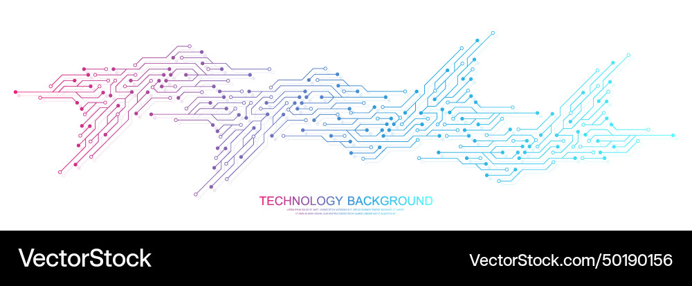 Abstract background with technology circuit board Abstract background with technology circuit board vector image