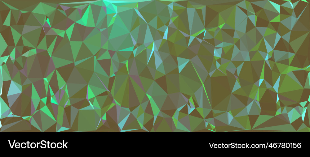 Abstract polygonal background triangular vector image