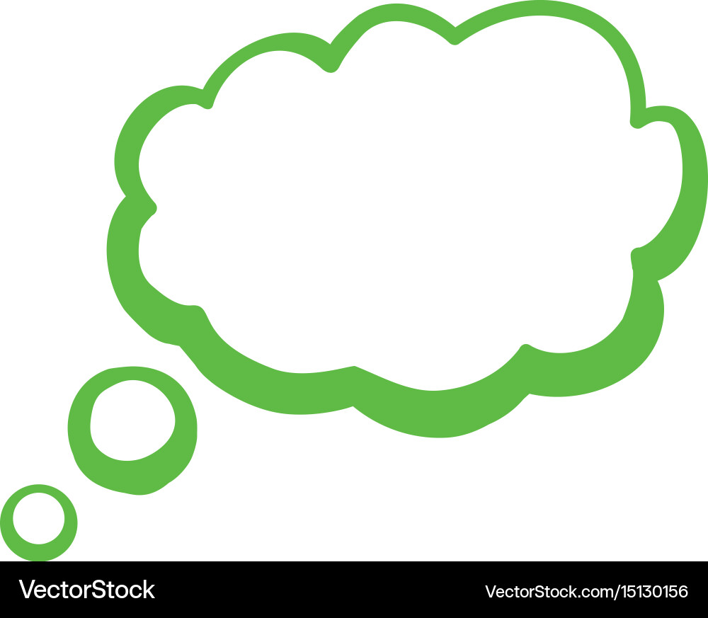 Thinking Bubble icon in Pulsar Color Style, image size:1000x873