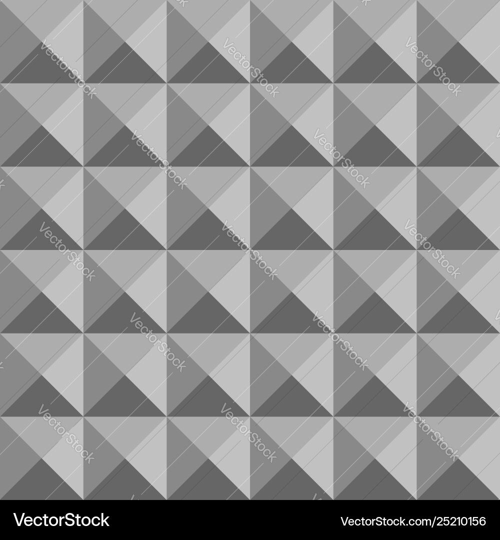 Metallic Cube Pattern vector image