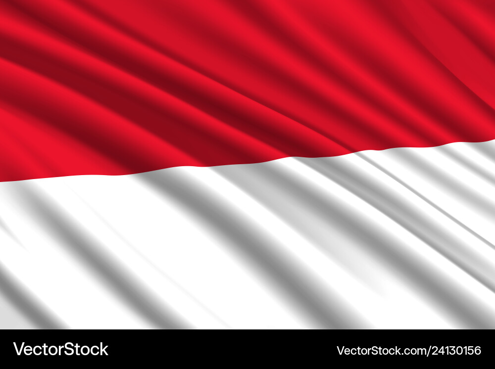 Waving flag background Waving flag background vector image