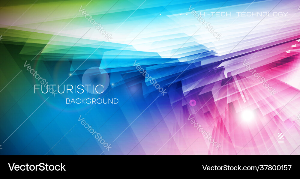 Abstract background with multicolored geometric Abstract background with multicolored geometric vector image