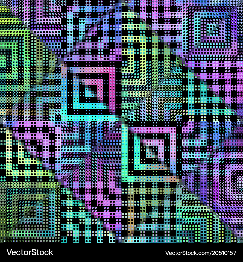 Geometric abstract pattern Vector Image