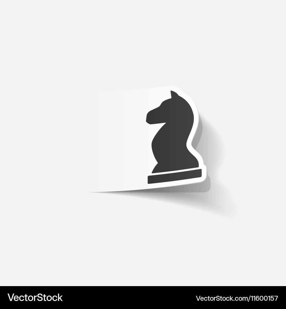 Realistic design element vector image