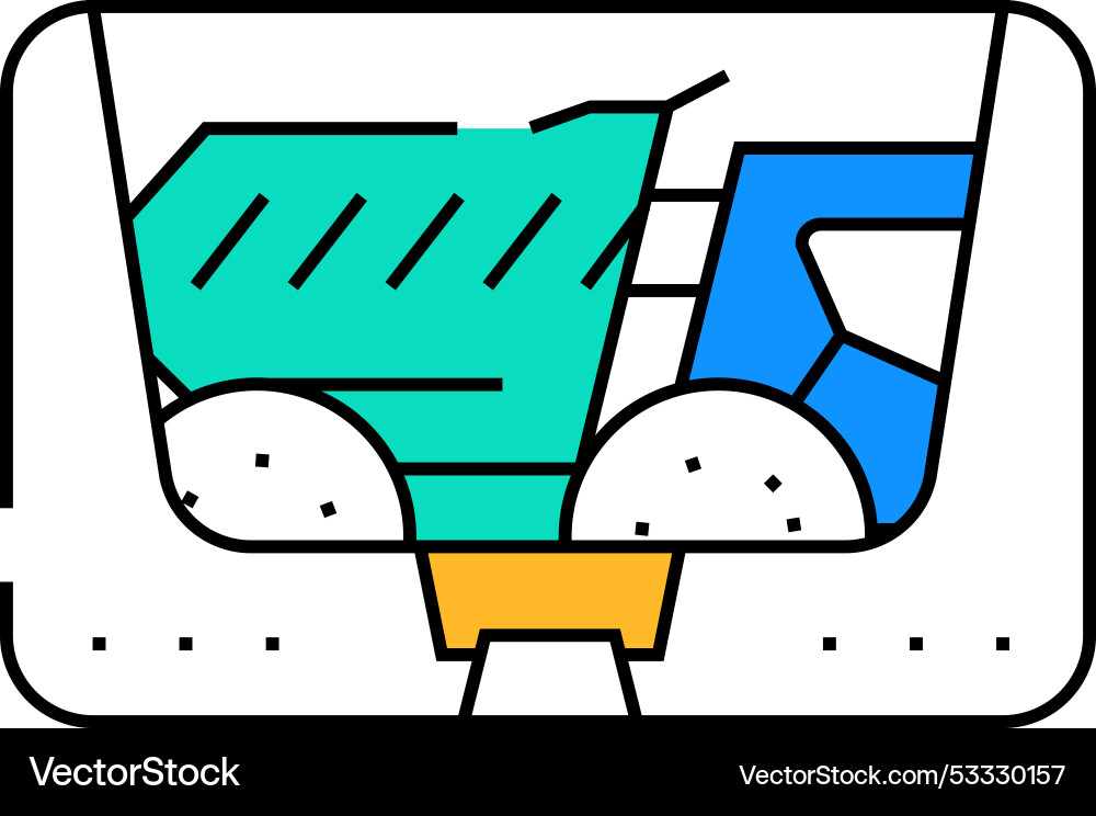 Scale model toy icon color Royalty Free Vector Image