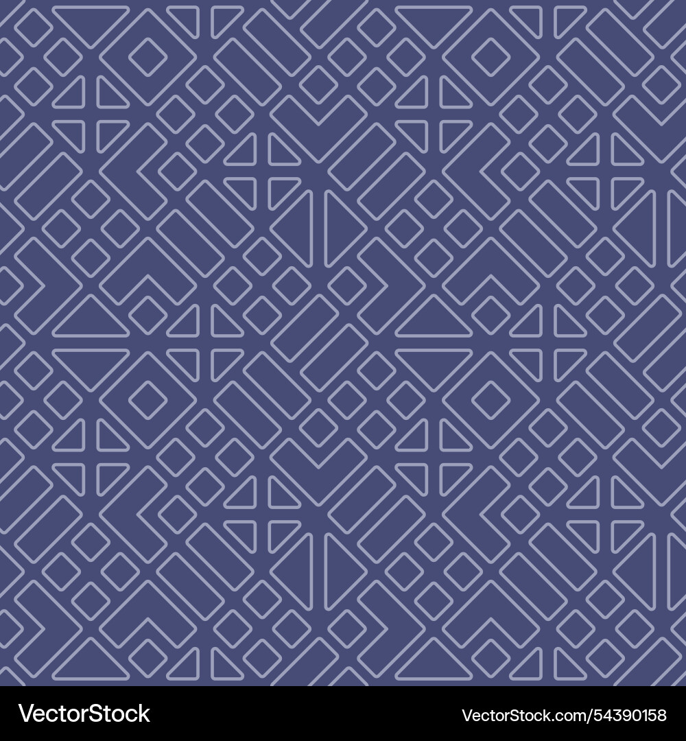 Abstract background with outline geometric pattern Vector Image
