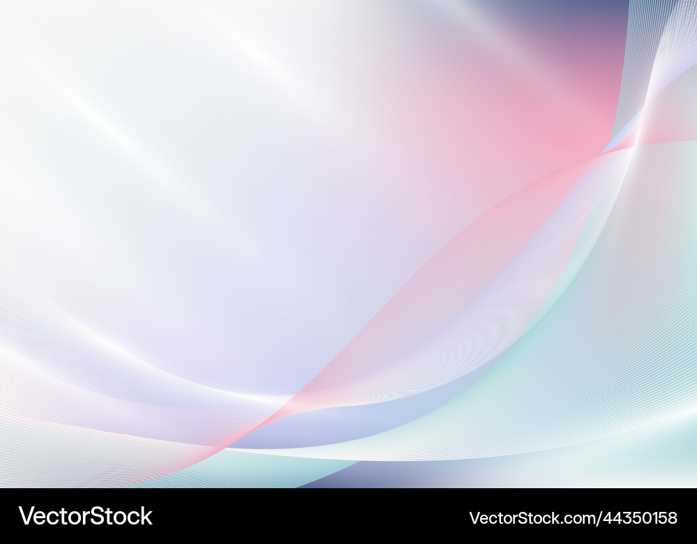 Abstract wavy lines elements with lighting effect Abstract wavy lines elements with lighting effect vector image