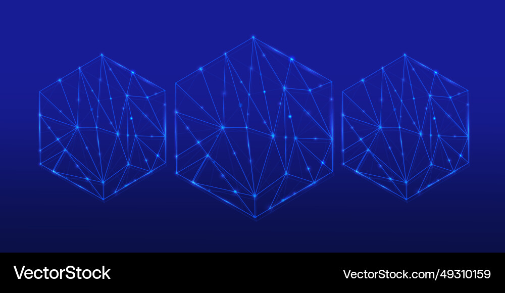 Abstract digital transformation background 3d Abstract digital transformation background 3d vector image