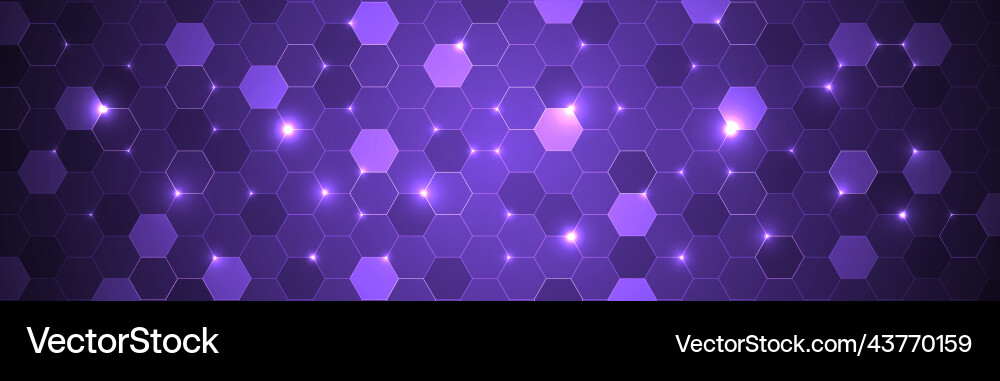 Abstract hexagon background for design works Abstract hexagon background for design works vector image