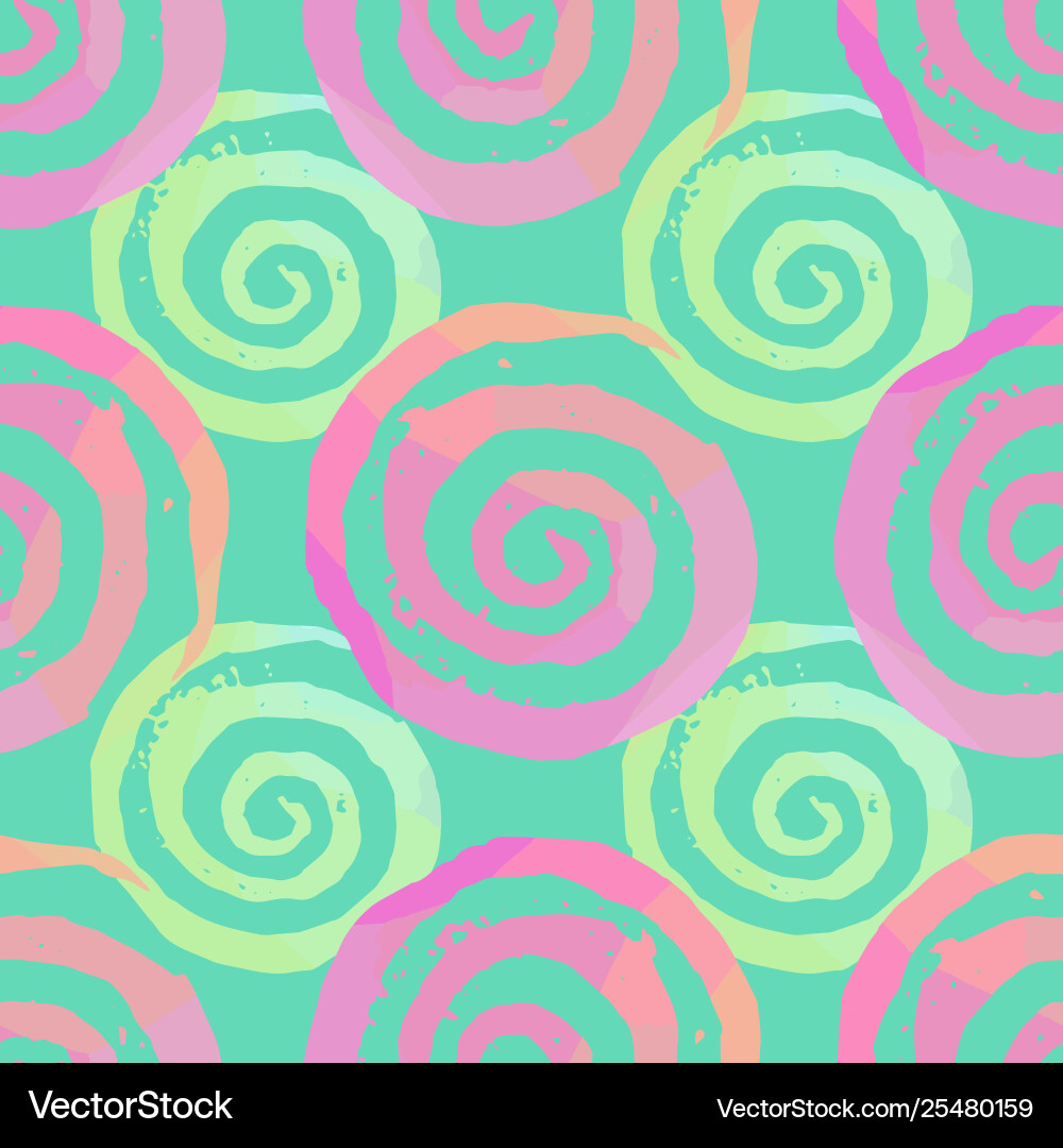Seamless pattern with textured triangles Seamless pattern with textured triangles vector image