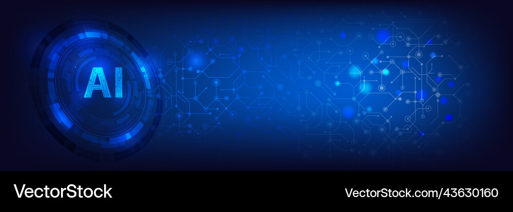 Ai artificial intelligence abstract background 007 Ai artificial intelligence abstract background 007 vector image