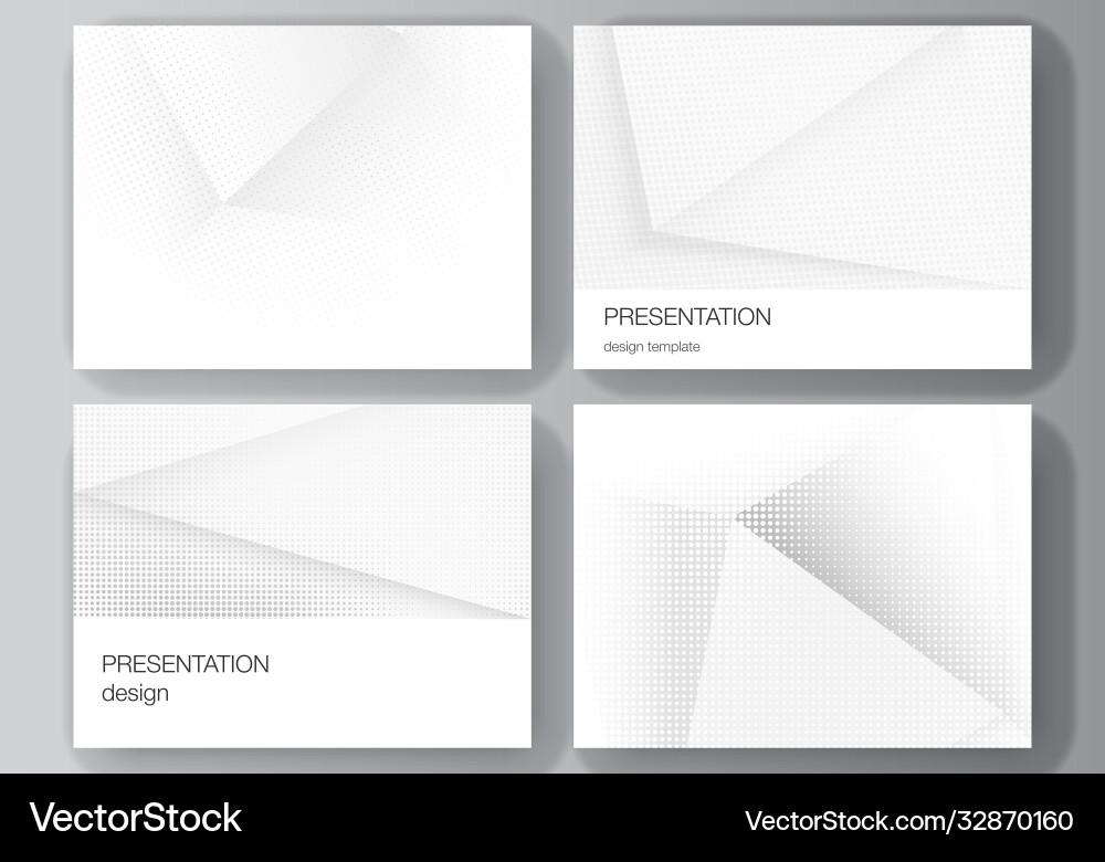 Layout presentation slides design Layout presentation slides design vector image
