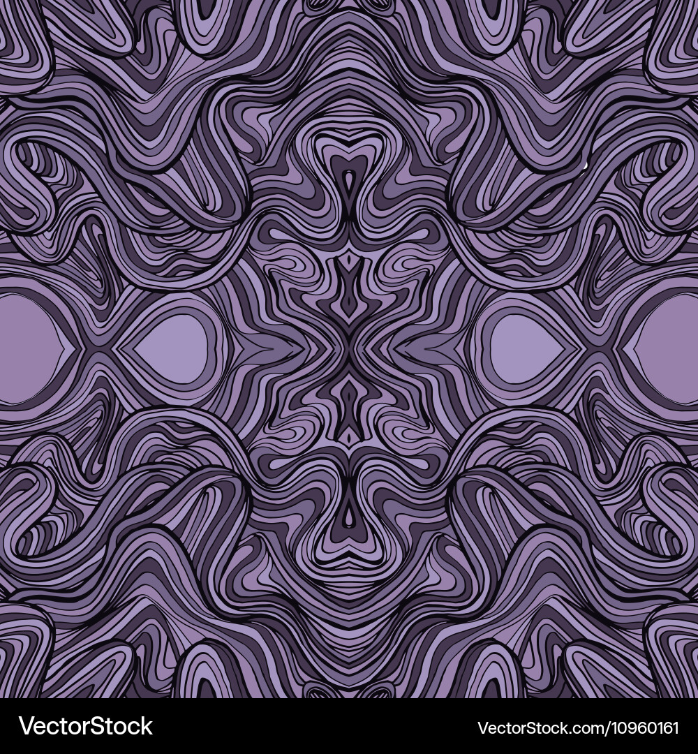 Doodle seamless background entangle pattern Vector Image