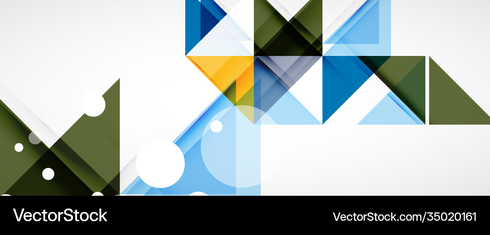 Geometric abstract background techno color Geometric abstract background techno color vector image